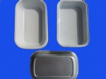 Airline Coated Aluminium Foil Lunch Box