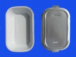 Airline Coated Aluminium Foil Lunch Box